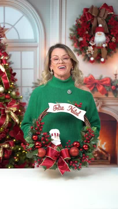 Rose Decor explica em vídeo como montar e vender peças de Natal
